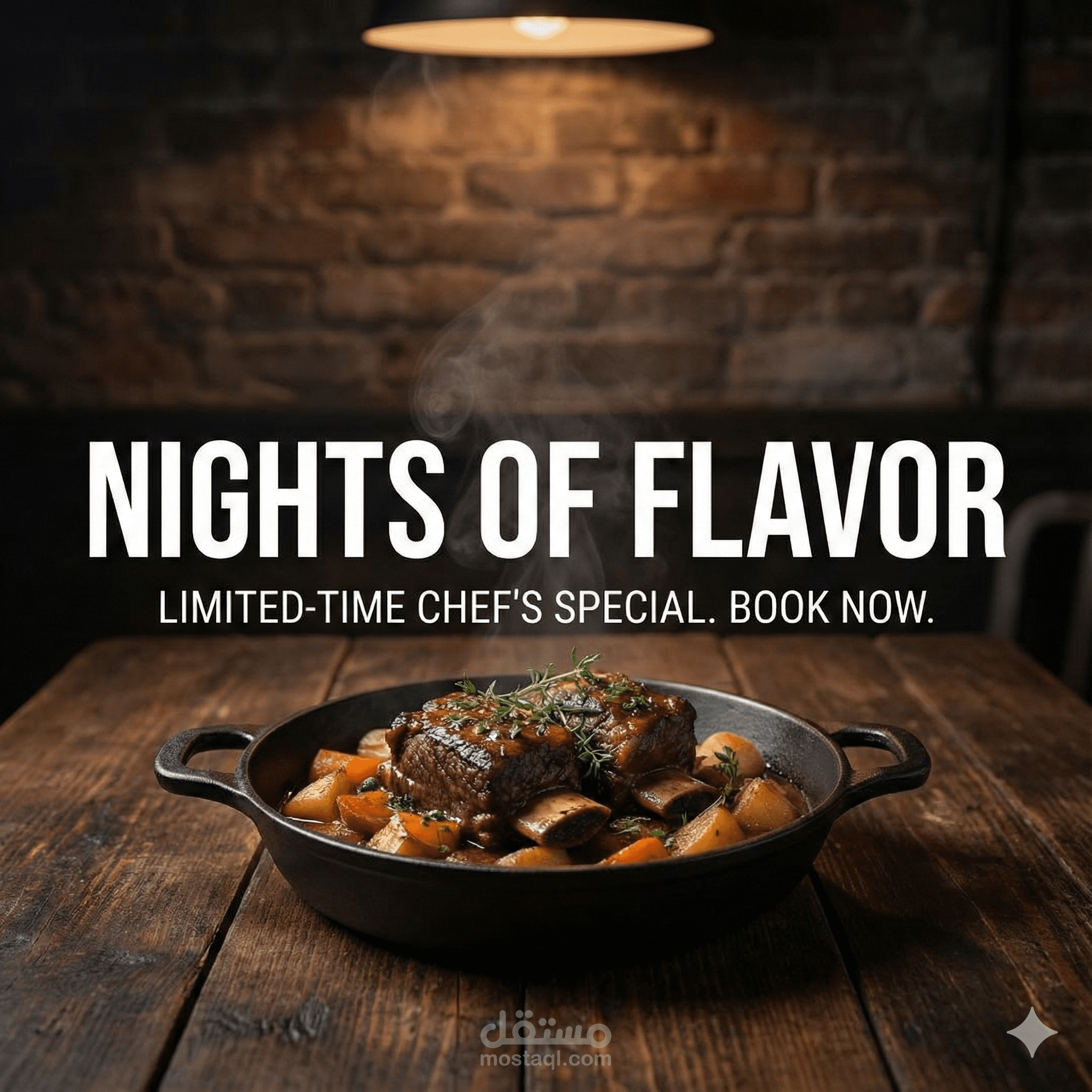 Advertisement for a food store