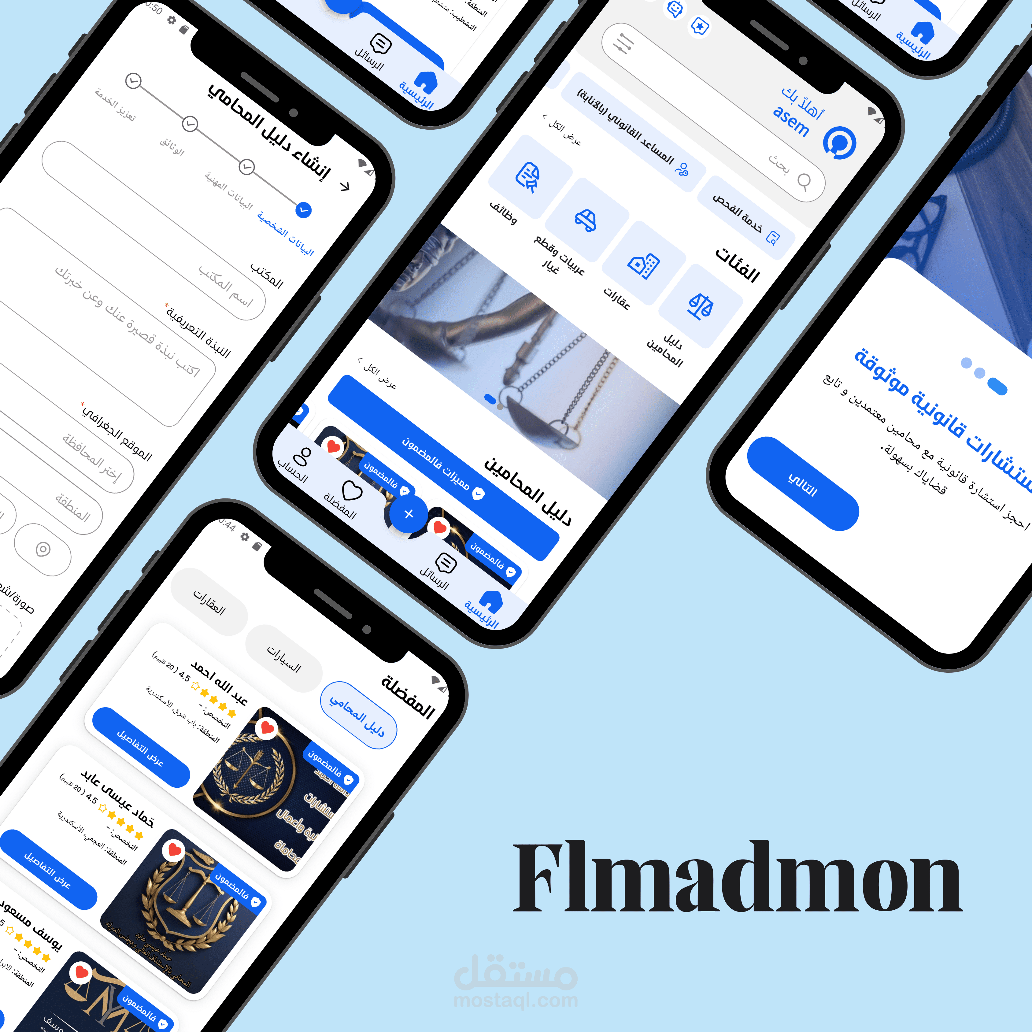 FLMADMON – Secure Marketplace for Real-Estate, Vehicles & Legal Consulting