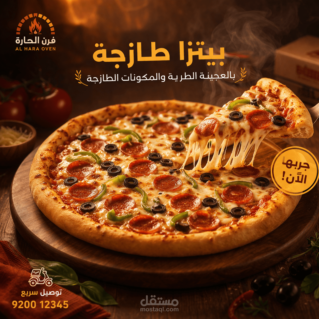 Pizza Ad Campaign – Design & Media Buying Strategy