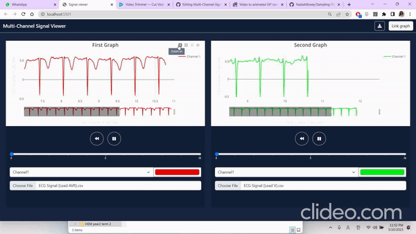 عارض الإشارات متعدد القنوات Multi-Channel Signal Viewer