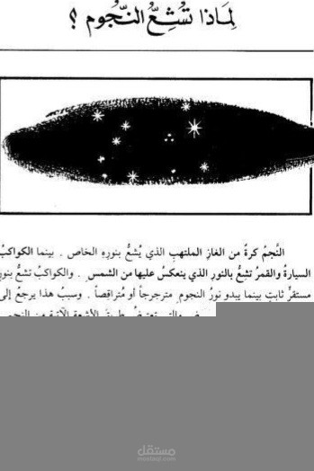 هذا وصف مبسط عن النجوم، صورة وجدتها في احد المواقع