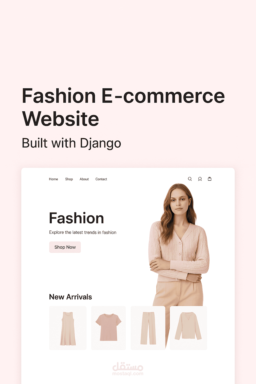 Full-Stack Django E-commerce Website