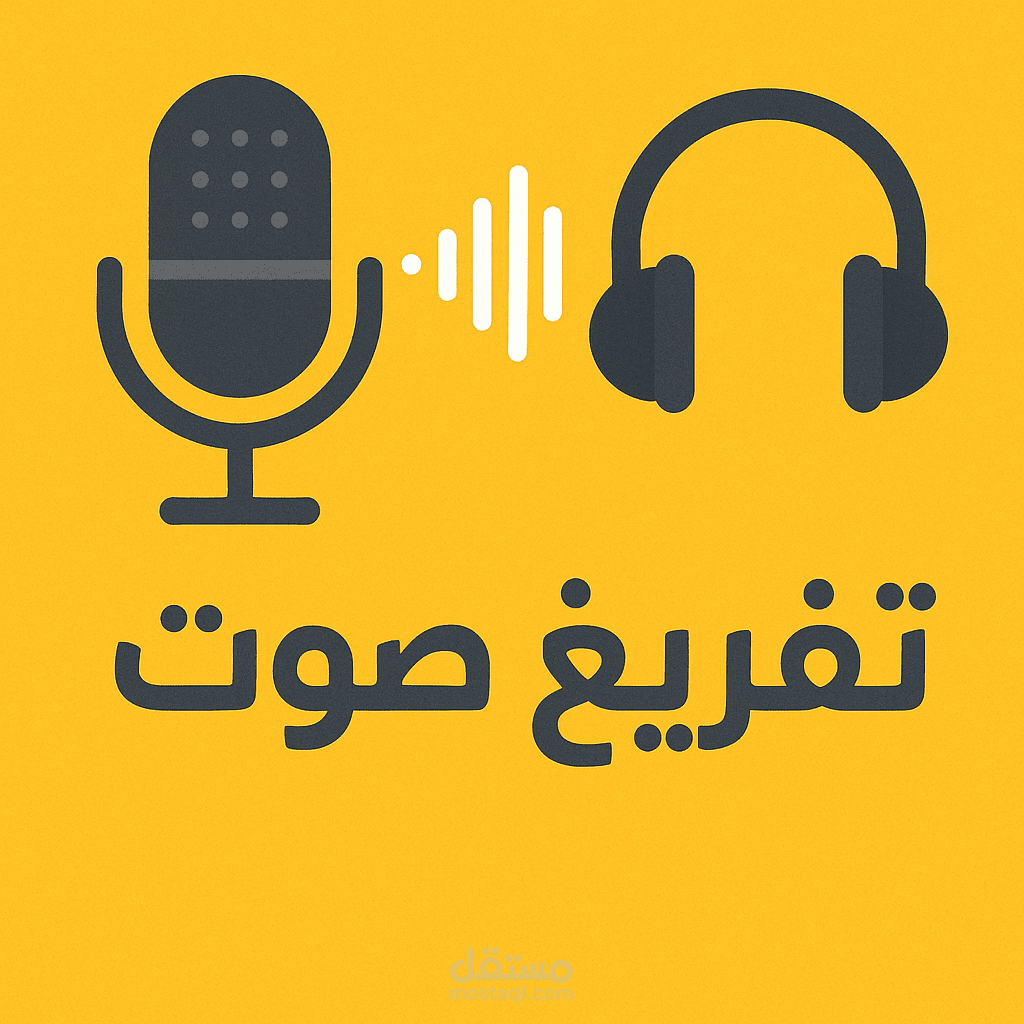 تفريغ صوت لكتابة بعنوان مشروع مجاعة