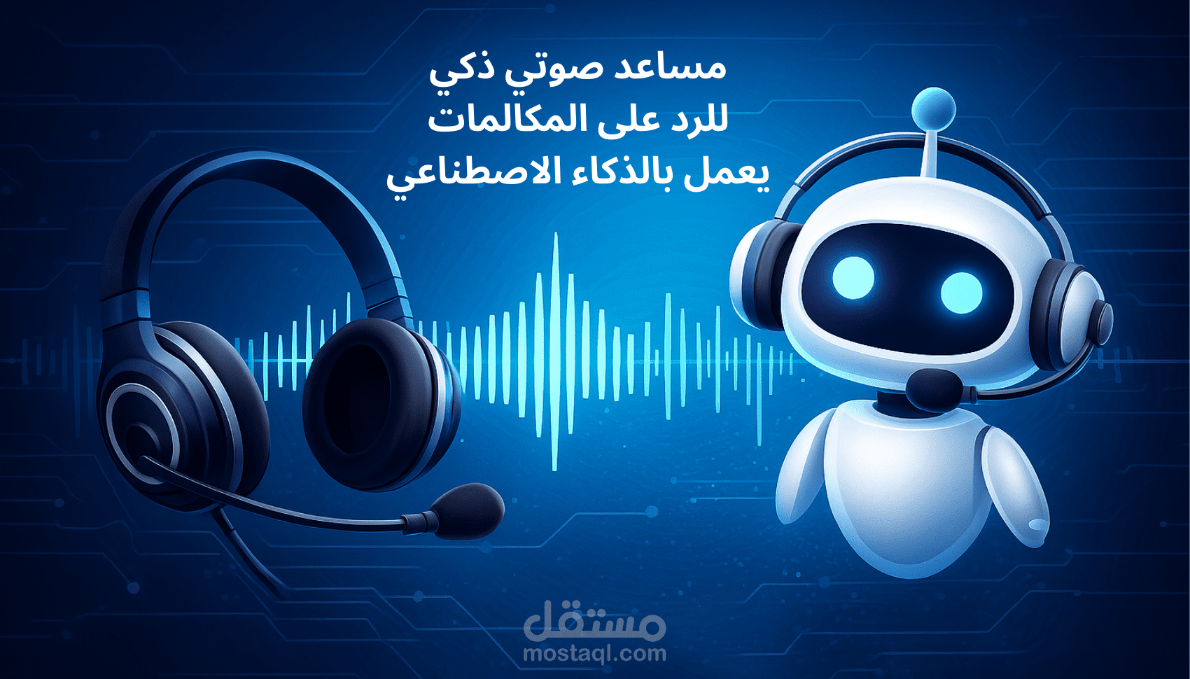 بناء مساعد صوتي ذكي يعمل بالذكاء الاصطناعي