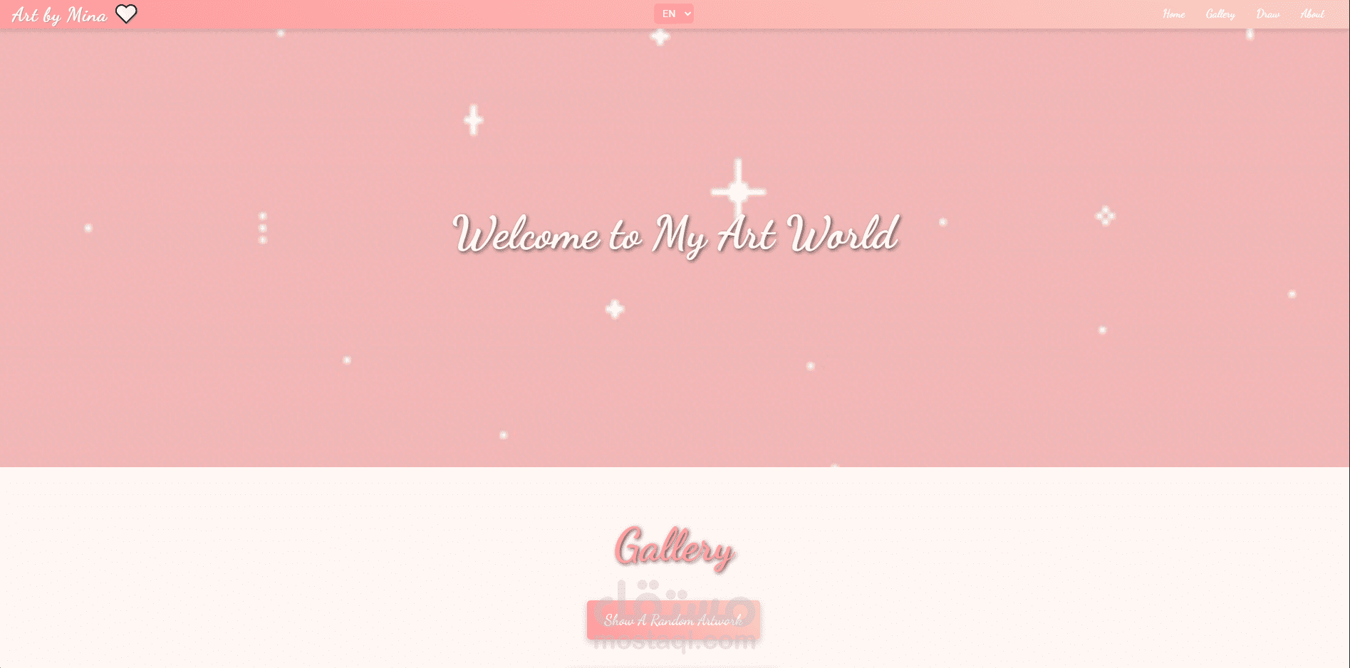 artist website