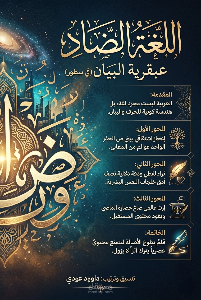 هندسة الكلمات وعَبقرية البيان | صياغة محتوى إبداعي يترك أثراً لا يزول