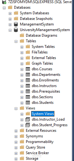 مشروع محاكاة المعاملات وقواعد البيانات في SQL Server