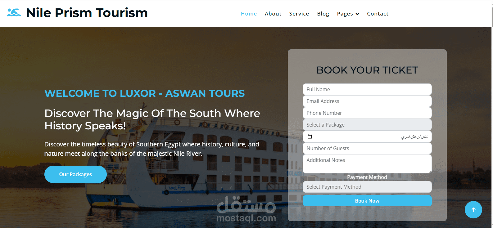Tourism Website