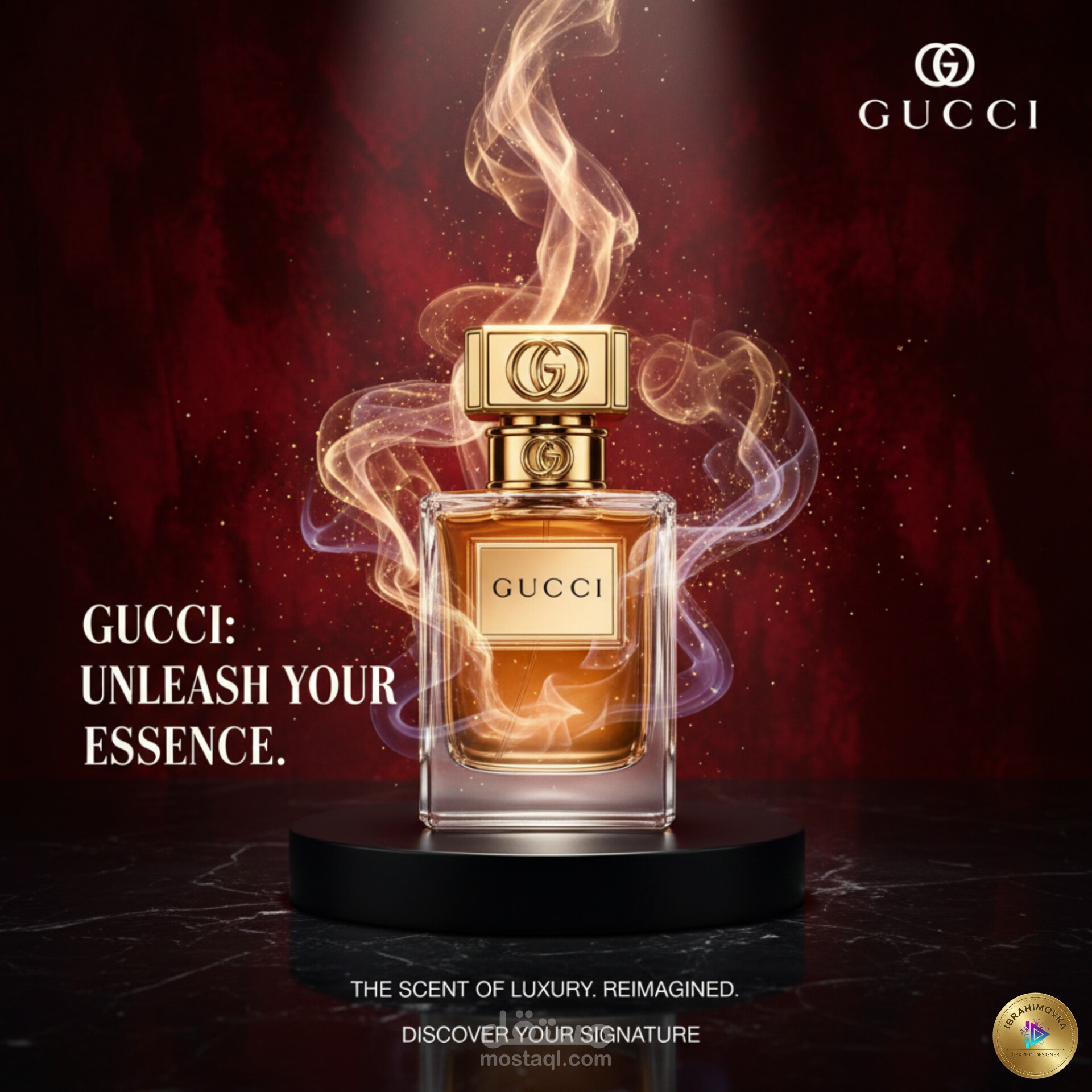 أحد الأعمال مع شركة غوتشي