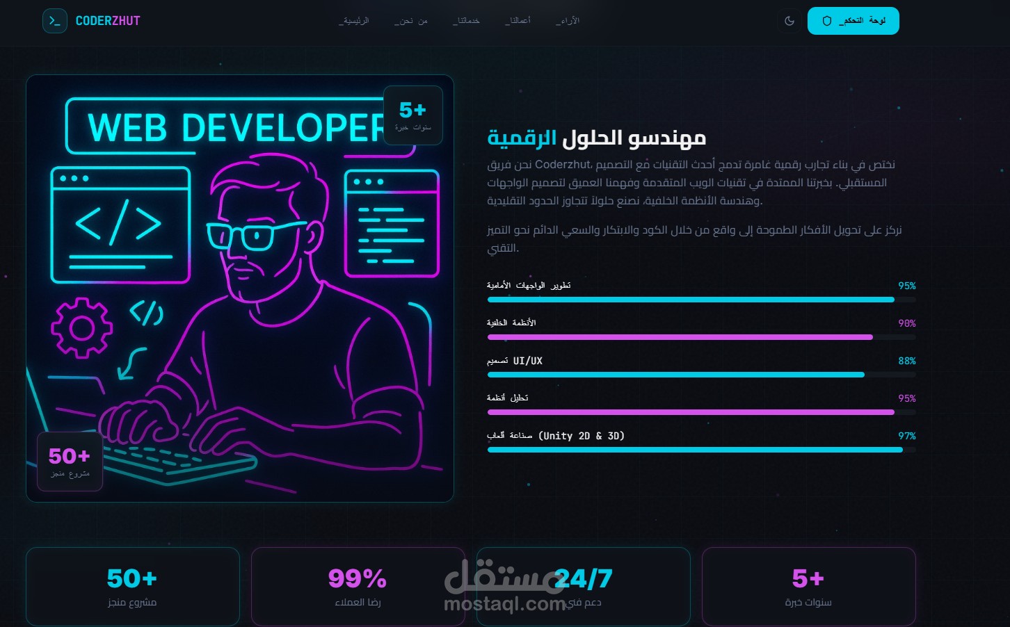 شركة تصميم وبرمجة بناء تطبيقات وألعاب وانظمه تحليل بيانات وقواعد بيانات اوراكل