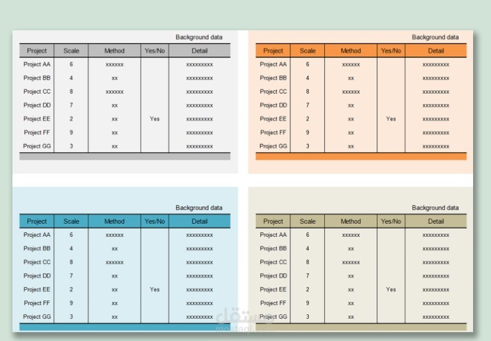 نموذج تجريبي ل Excel data entry