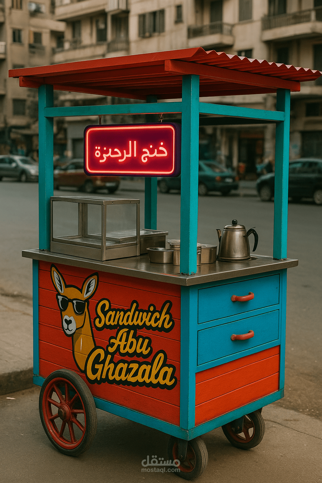 قصة مشروع “سندوتش أبوغزالة