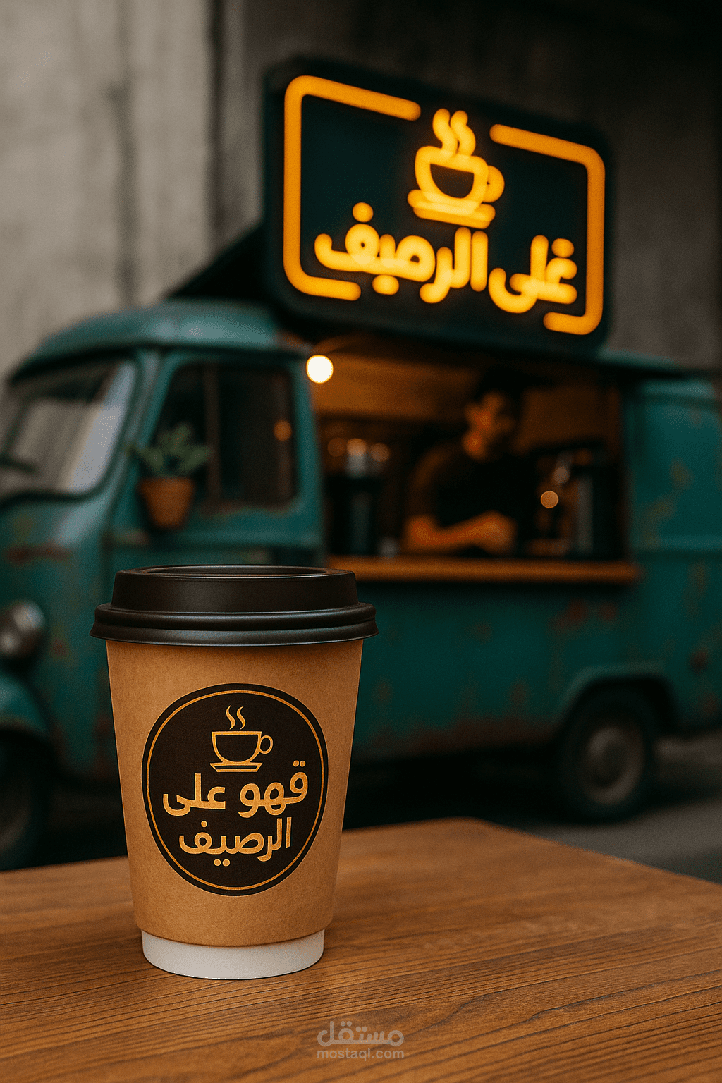 قصة مشروع “قهوة على الرصيف