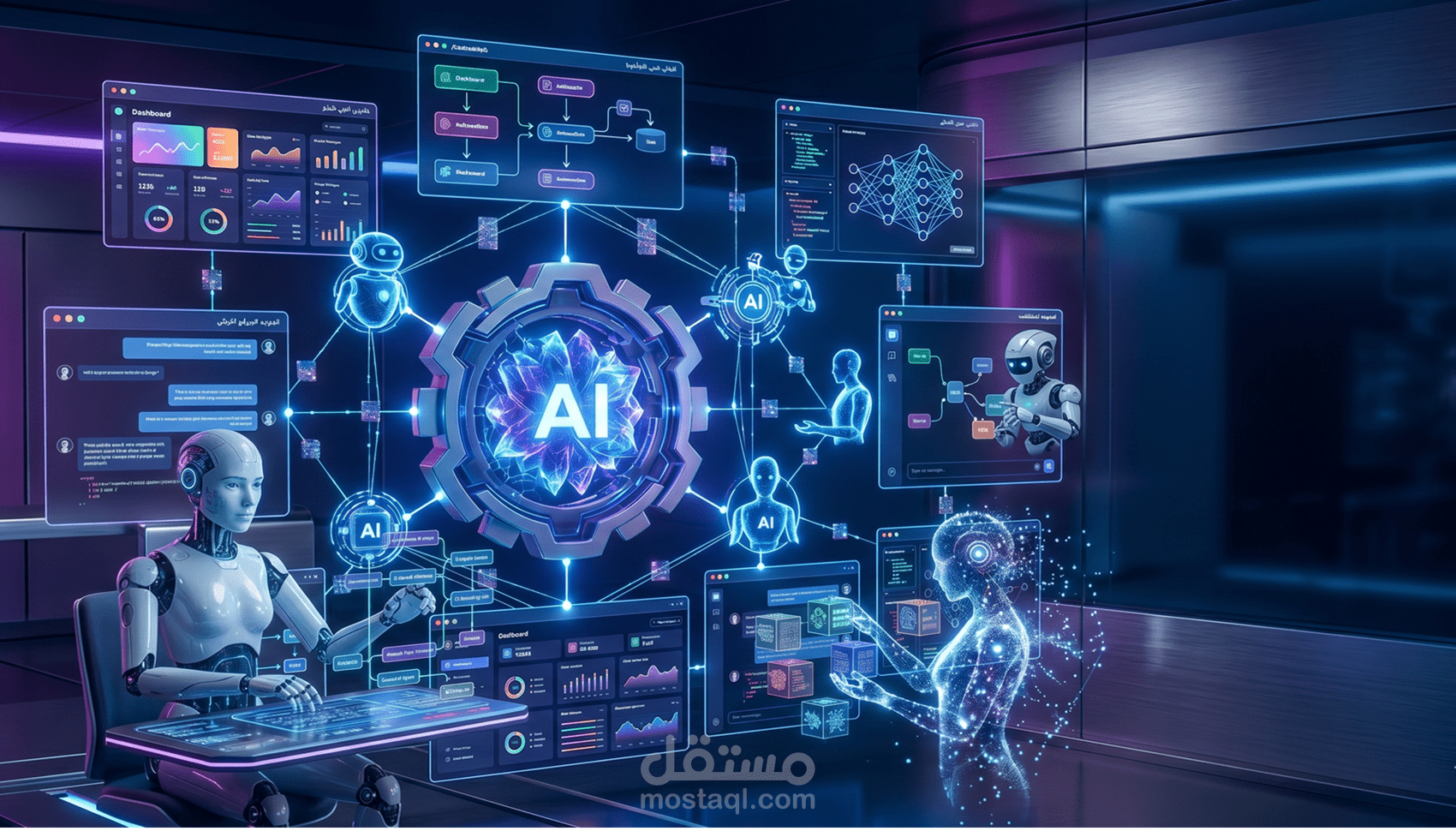 تطوير أنظمة ذكاء اصطناعي مبتكرة AI Agents & Multi-Agent Sys