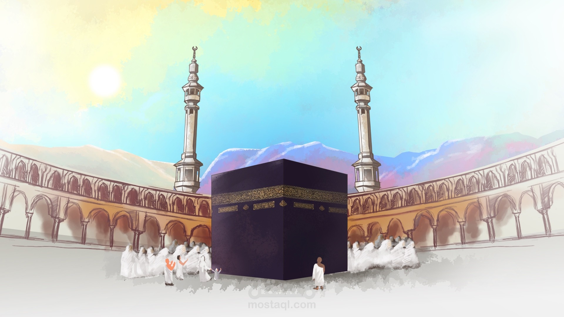 Arafat illustrations storytelling