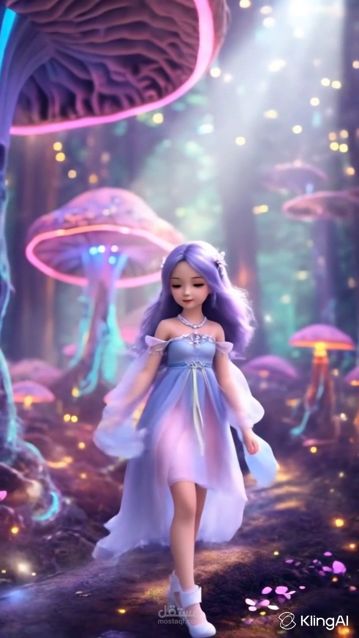 AI Fantasy Girl Animation – Ultra Realistic Motion Design