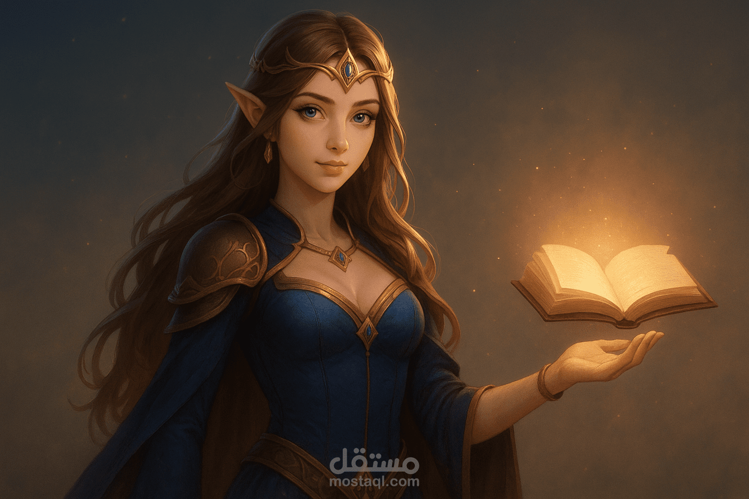 Enchanting AI Fantasy Illustration – High-Quality Digital Download