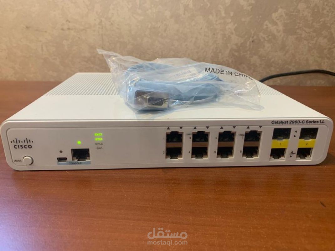 اصلاحة شبكة متعطلة مجموعة مباني مرتبط بكور سويتش