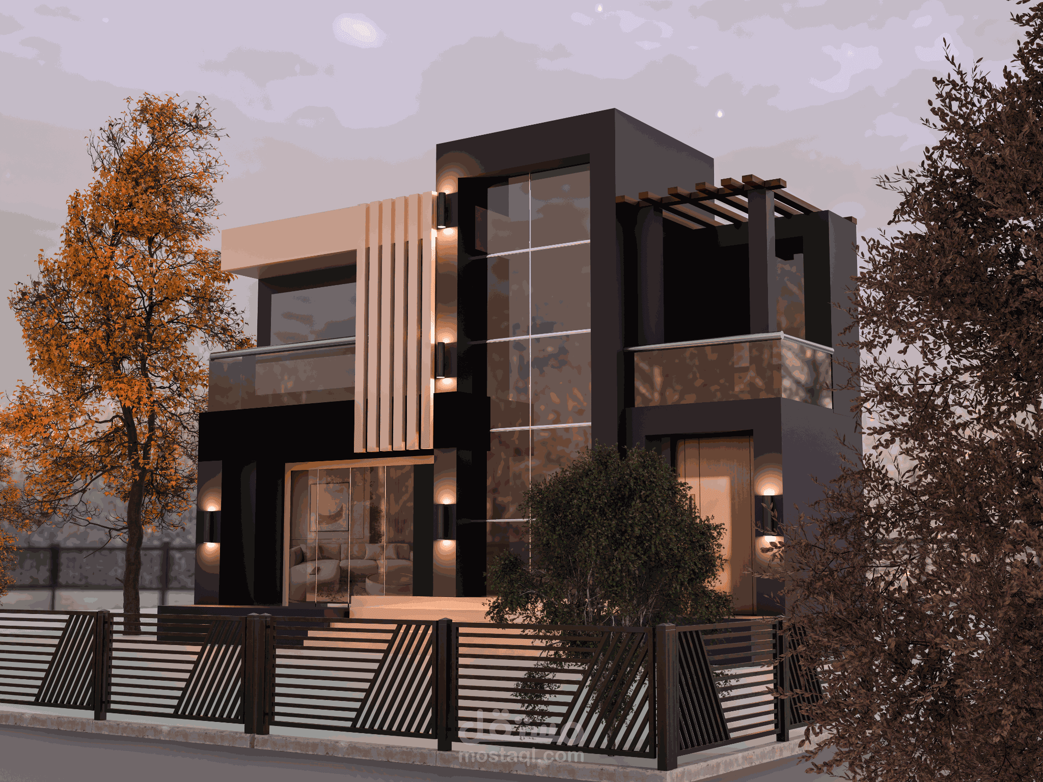 كيفية تصميم فيلا ثلاثية الأبعاد (3D) باستخدام برنامج Blender