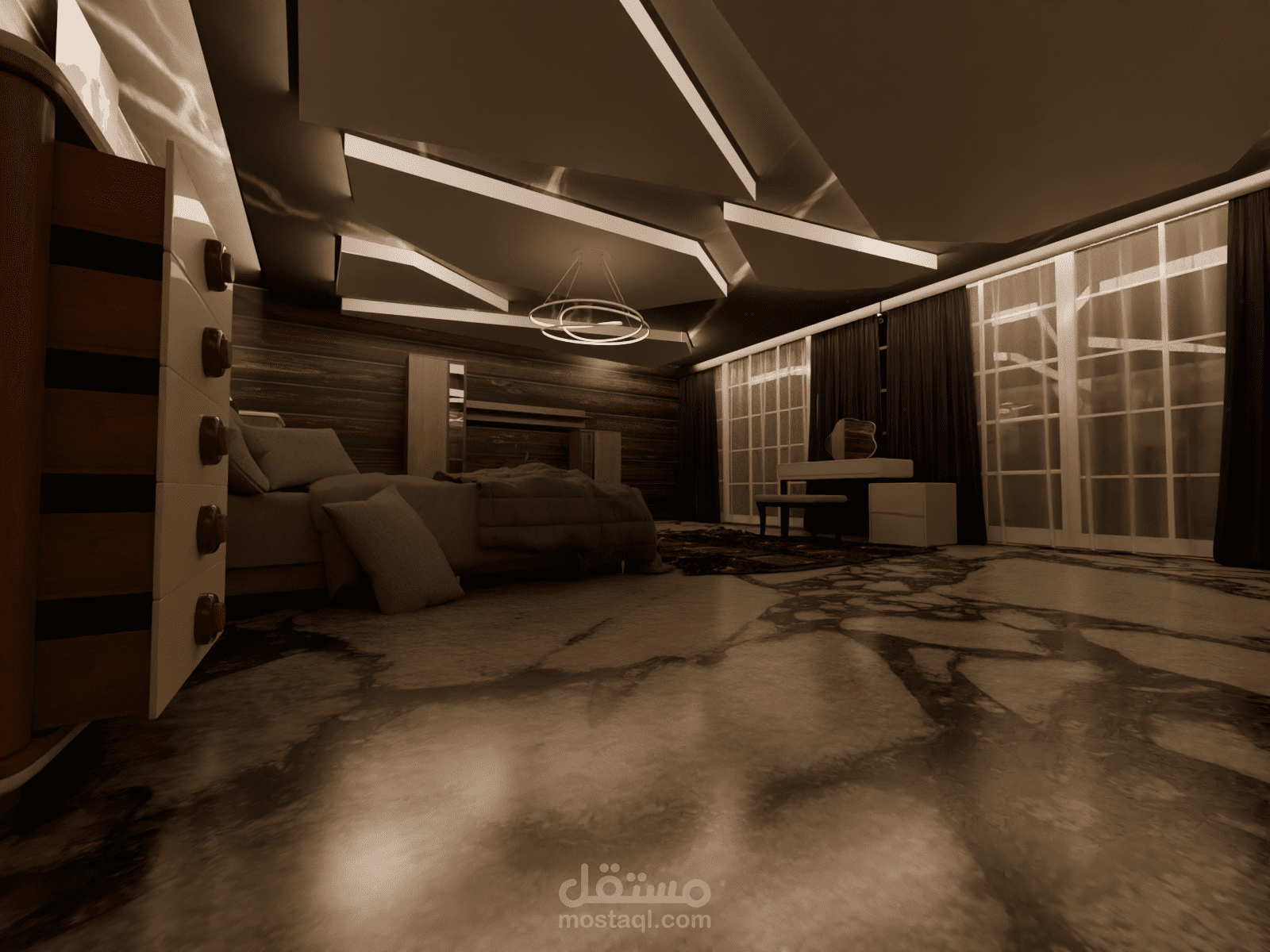 كيفية تصميم مطبخ ثلاثية الأبعاد (3D) باستخدام برنامج Blender