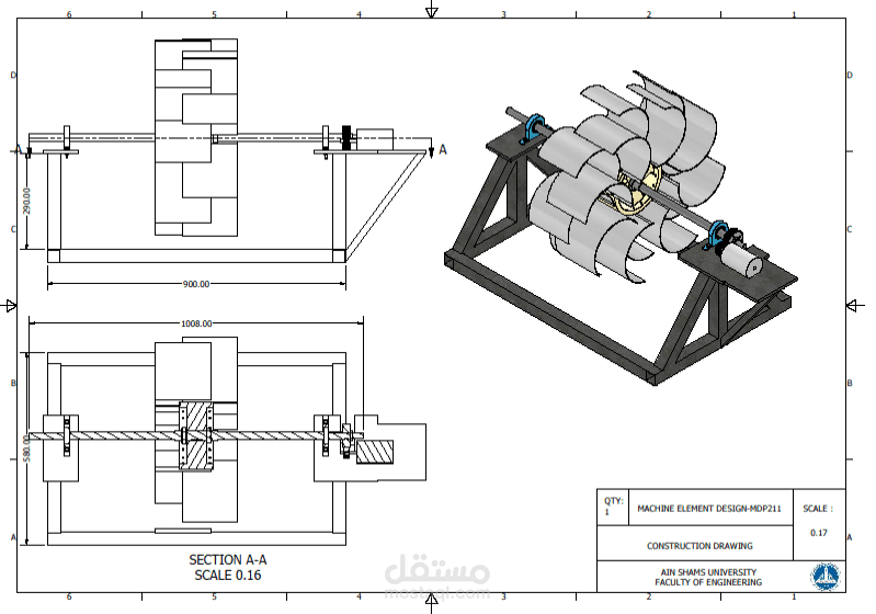 Water turbine Design
