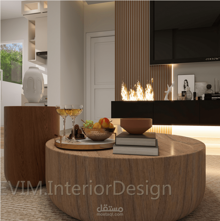 Minimalist bohemian apartment -Design
