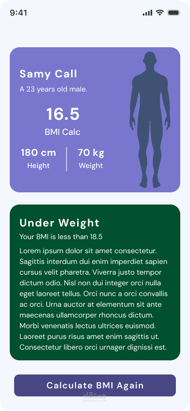 Bmi App
