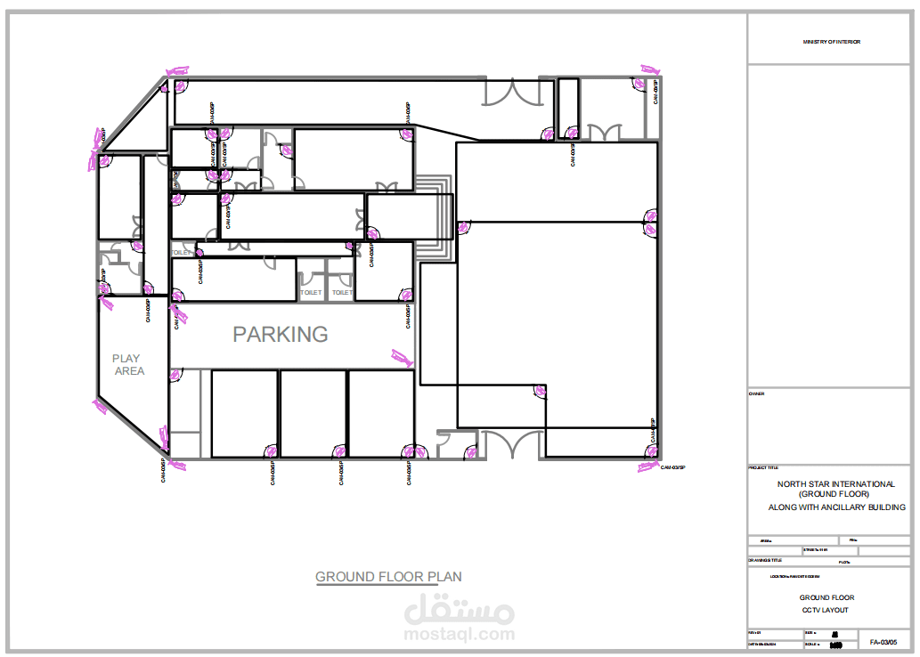 CCTV Layout