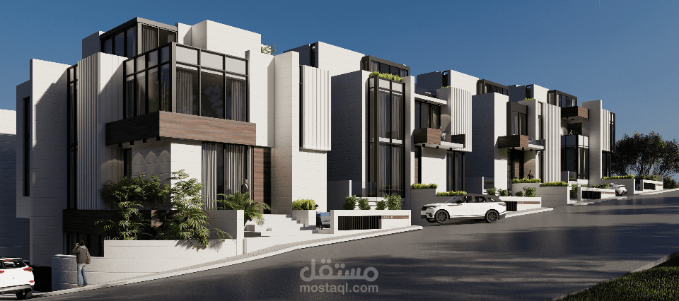 تصميم فلل كمبوند