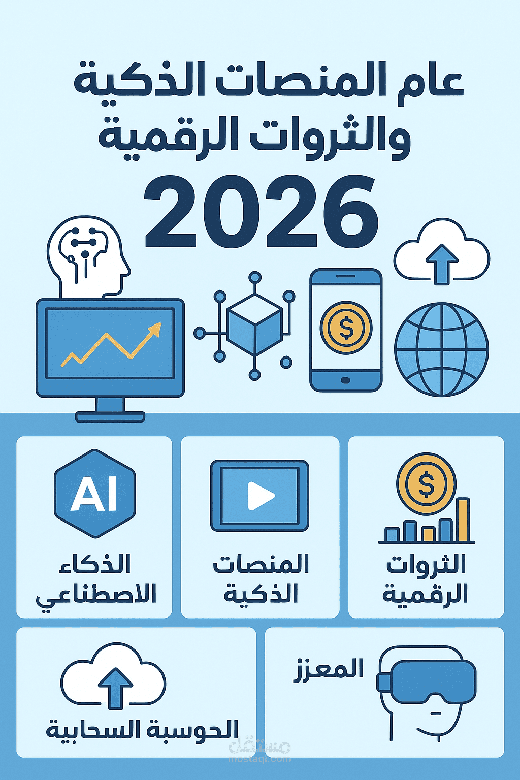 2026.. عام المنصات الذكية والثروات الرقمية