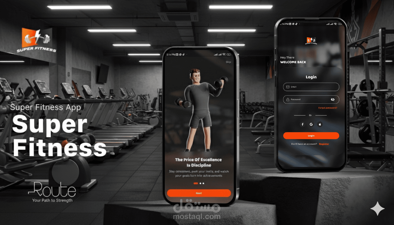 AI Fitness App – Flutter Mobile Application