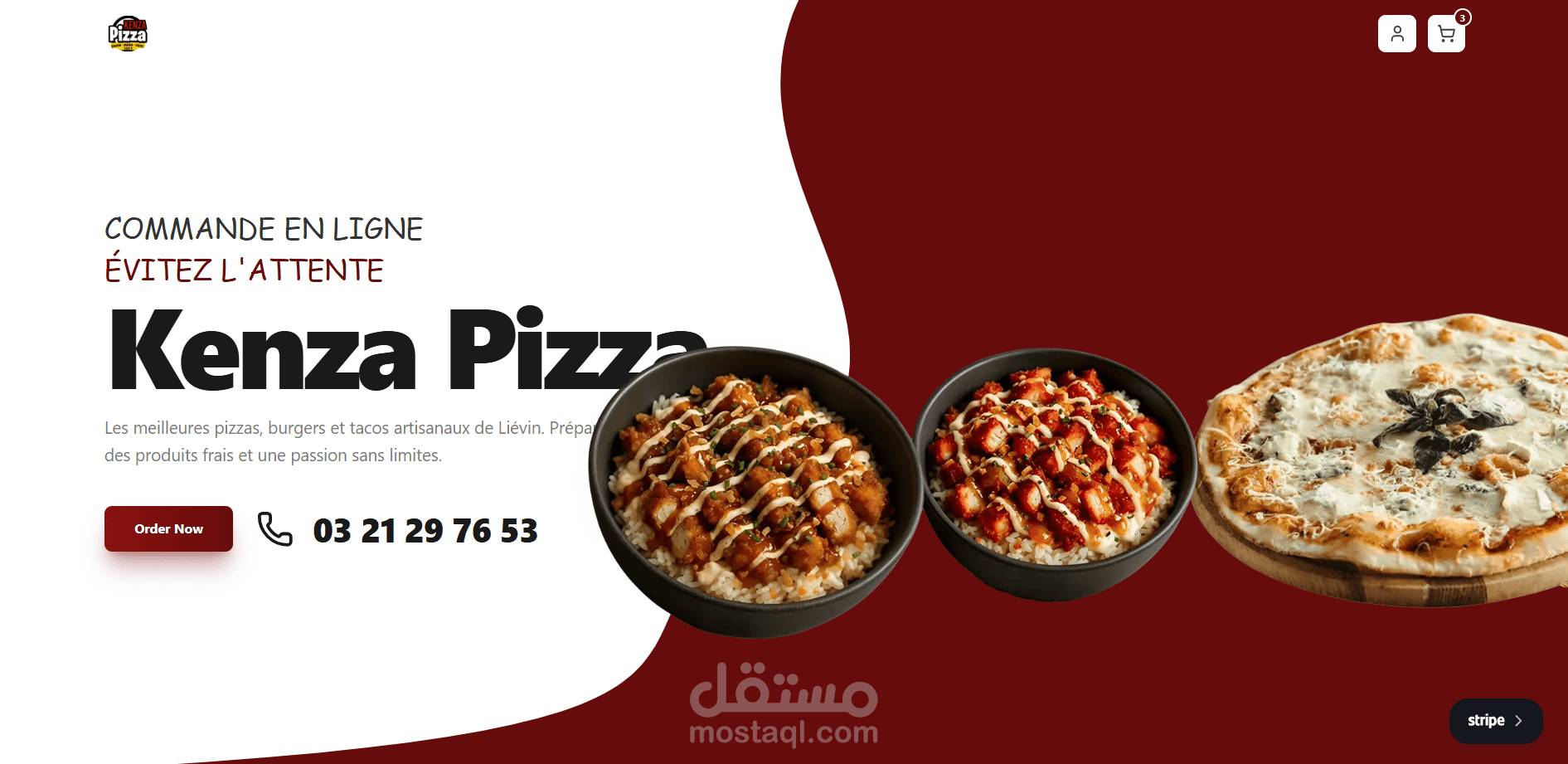 موقع Kenza Pizza