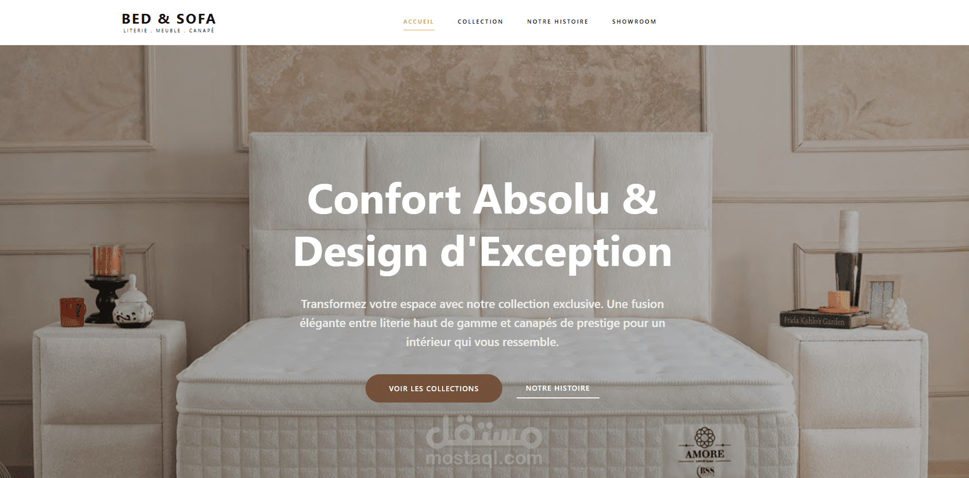 موقع Bed & Sofa