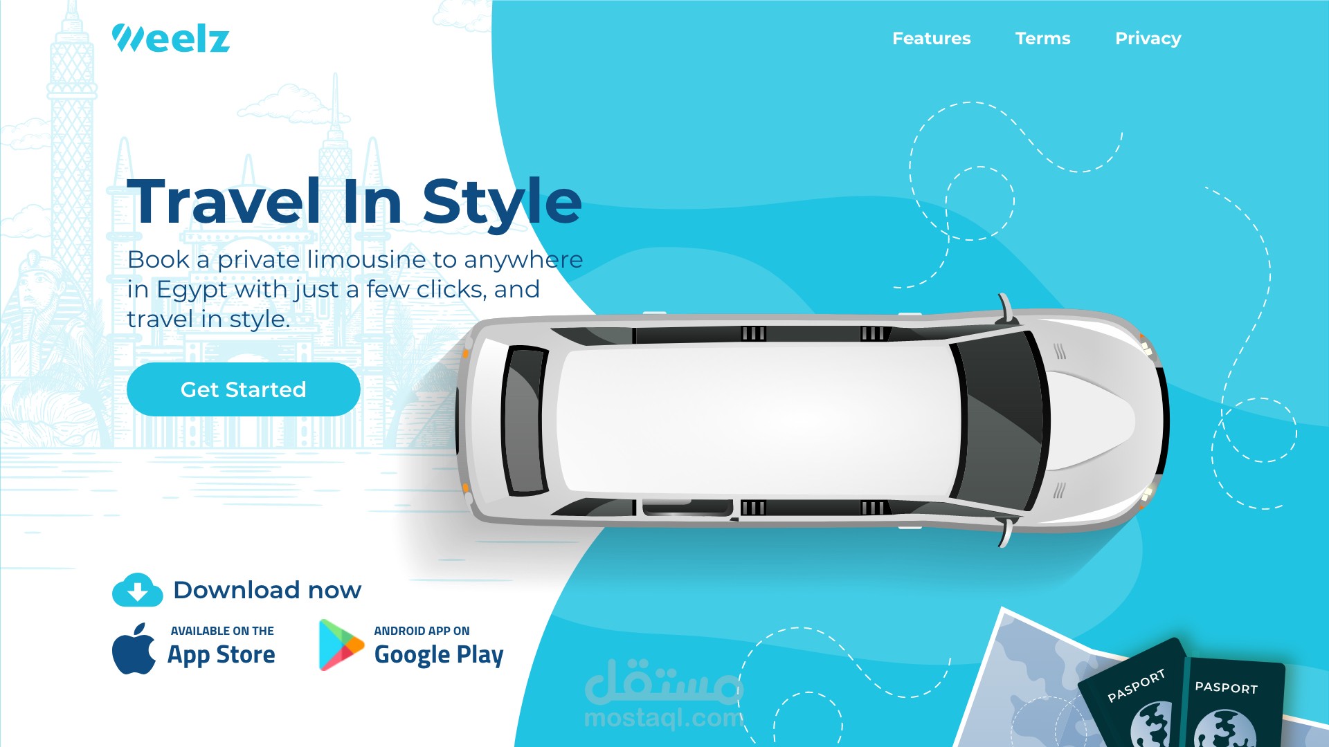 Landing page for - weelz.app
