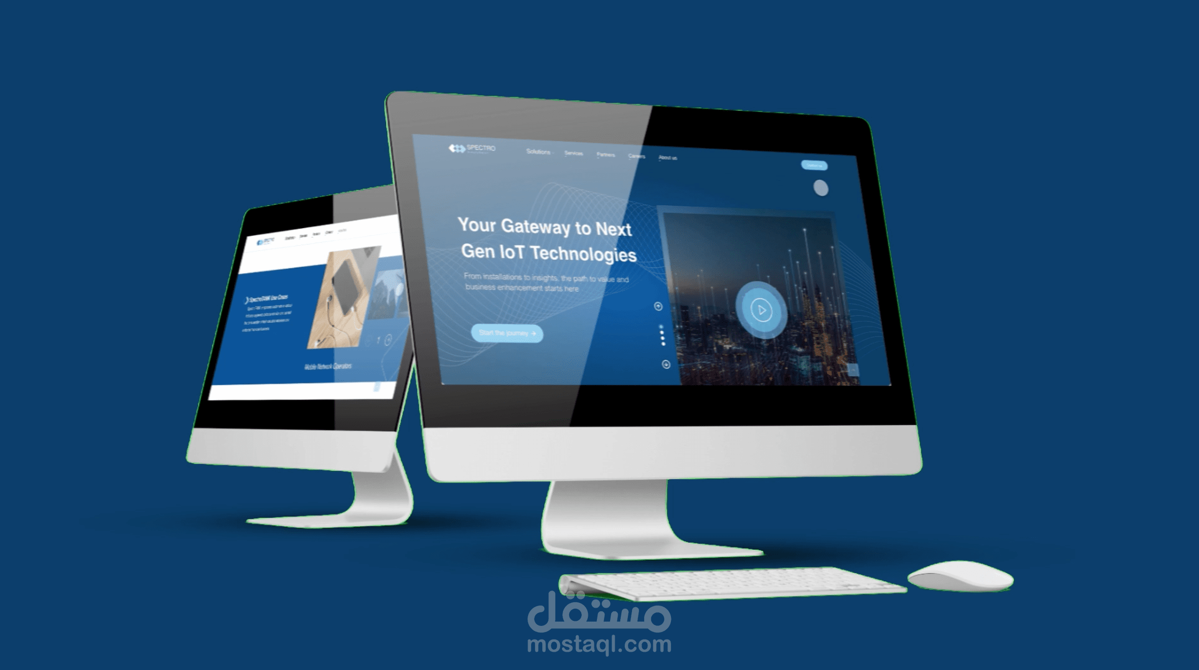 UX/UI Design - spectro web