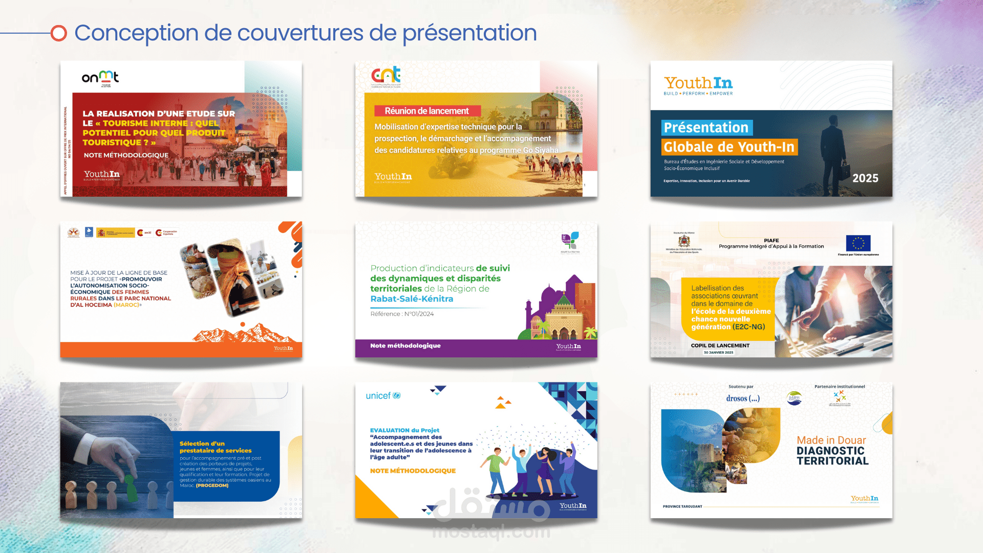 تصميم غلاف احترافي لعروض تقديمية