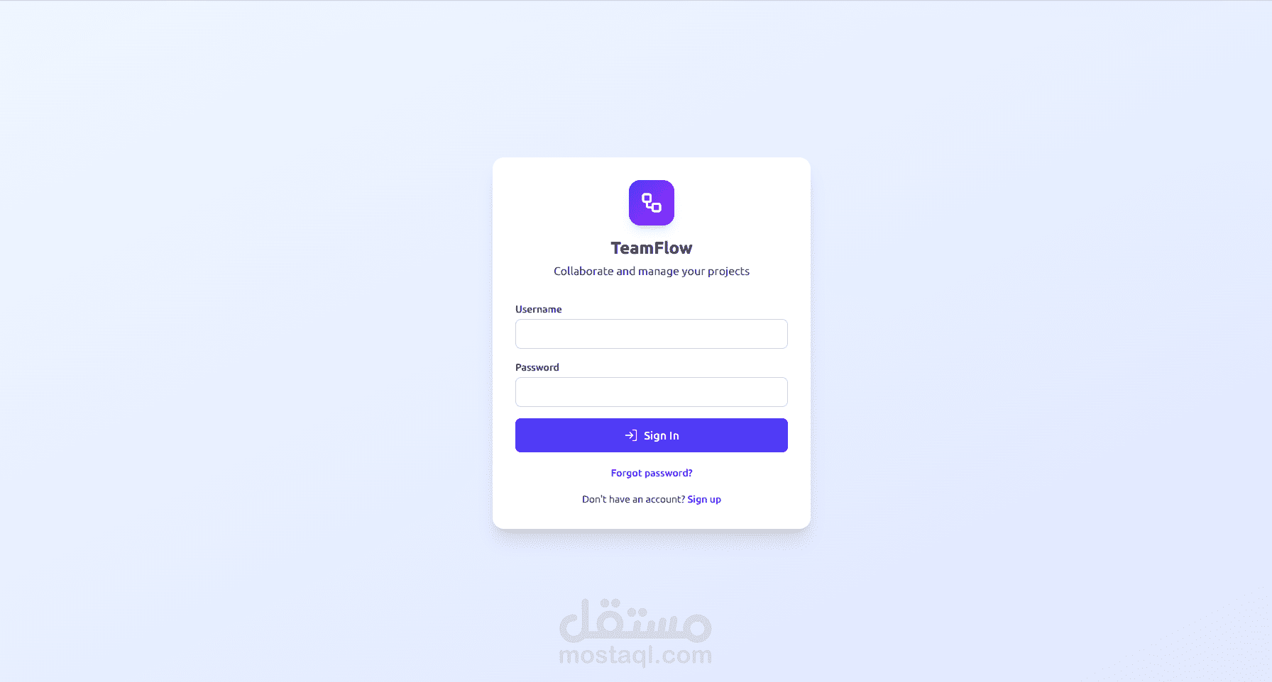 full stack team management platform