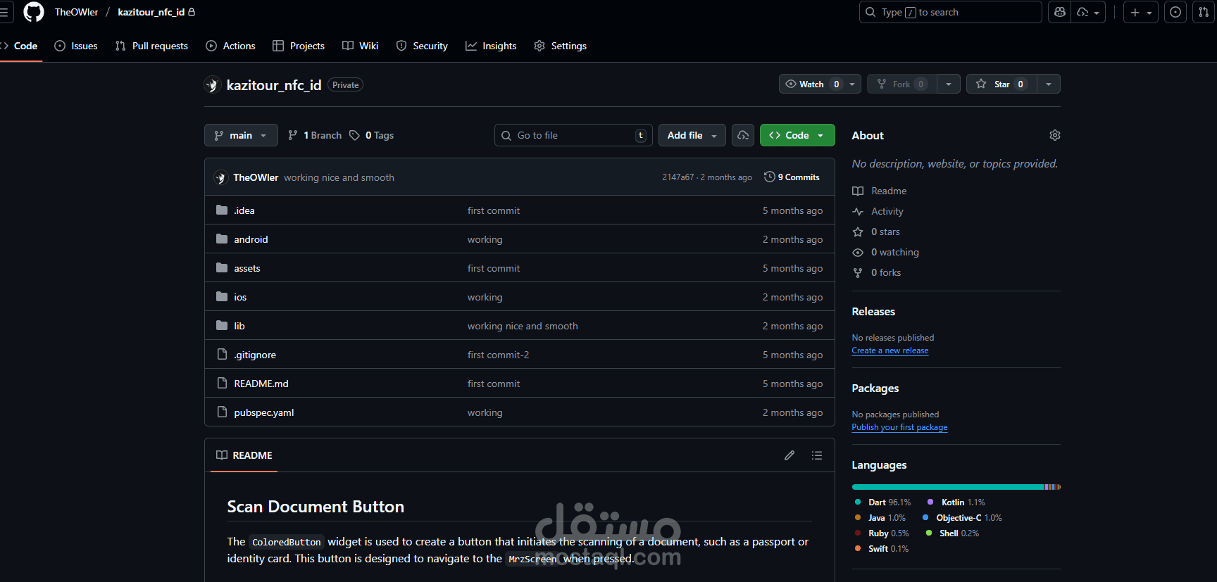 Flutter NFC App – Smart Access & Identity System