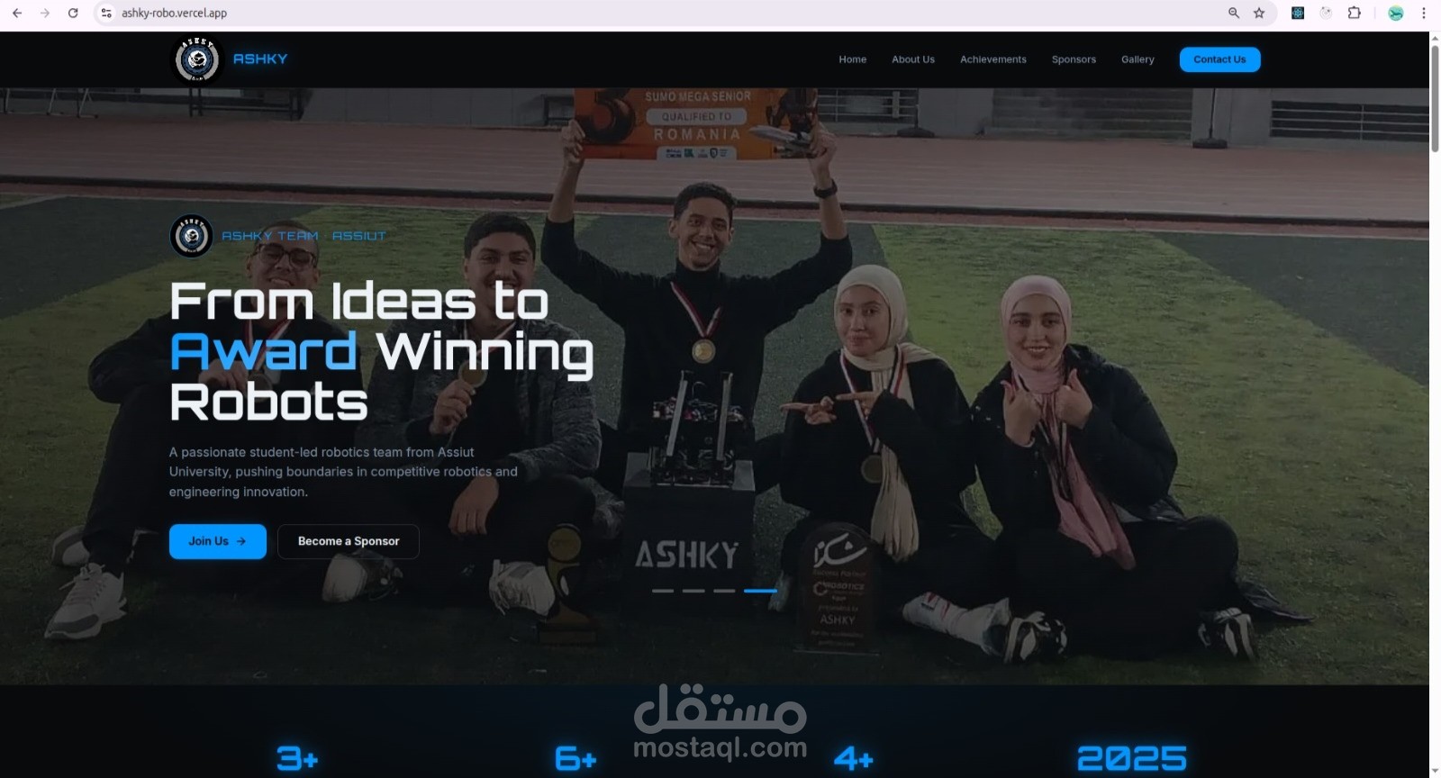 ASHKY Team Website