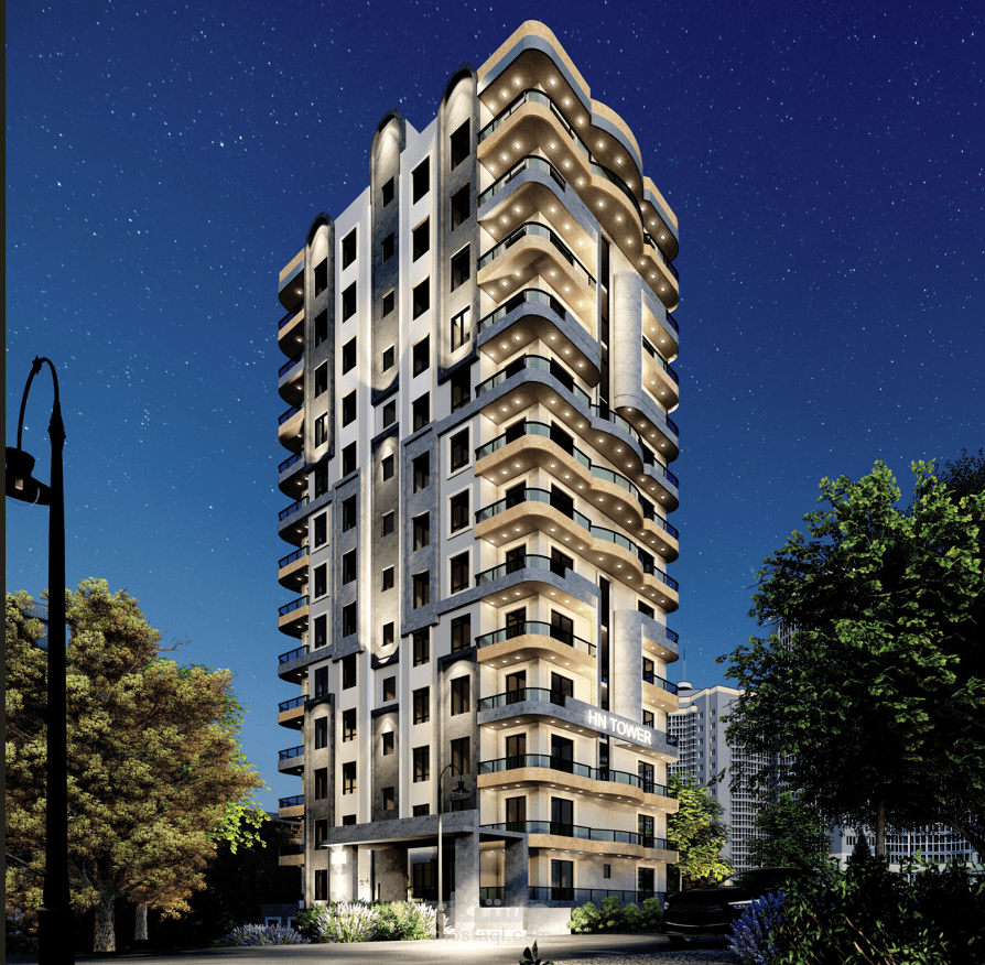 برج سكني15 طابق