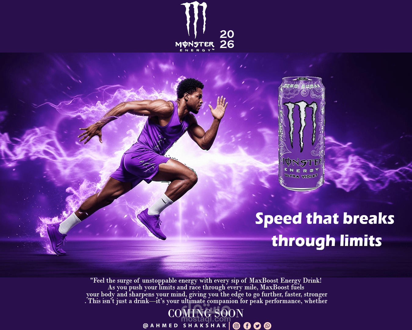 اعلان سوشيال ميديا