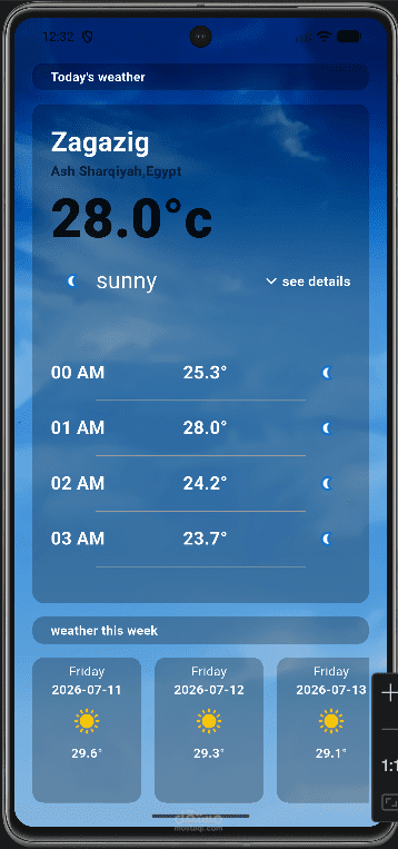 Weather app