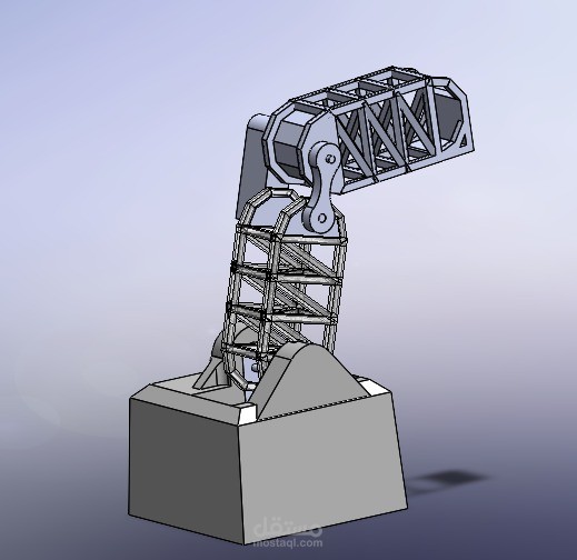 تصميم ذراع آلي يتحرك With 2-DOF ومحاكته بواسطة برنامج ANSYS