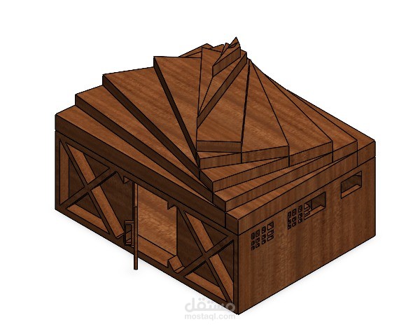 Design home in the arid areas