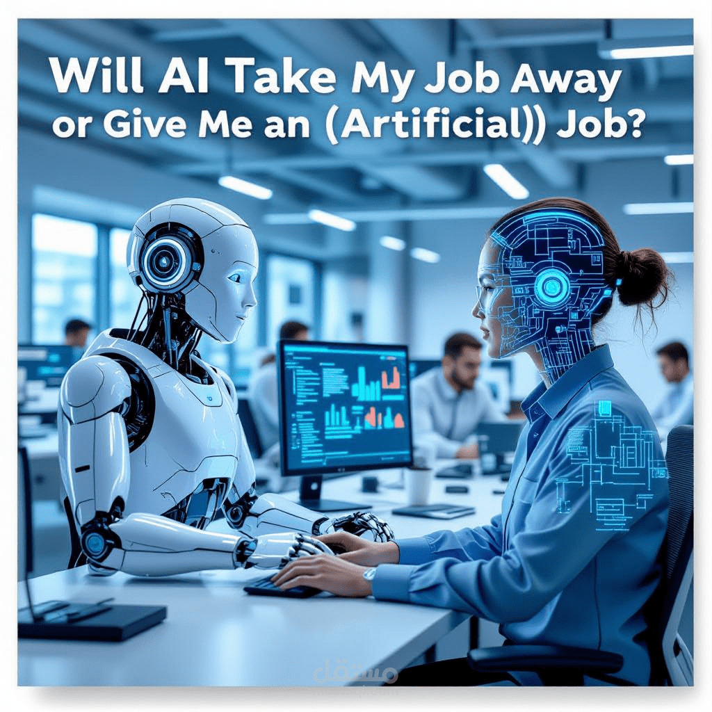 "الذكاء الاصطناعي في العمل: هل سيأخذ وظيفتك أم يصنع لك واحدة جديدة؟"