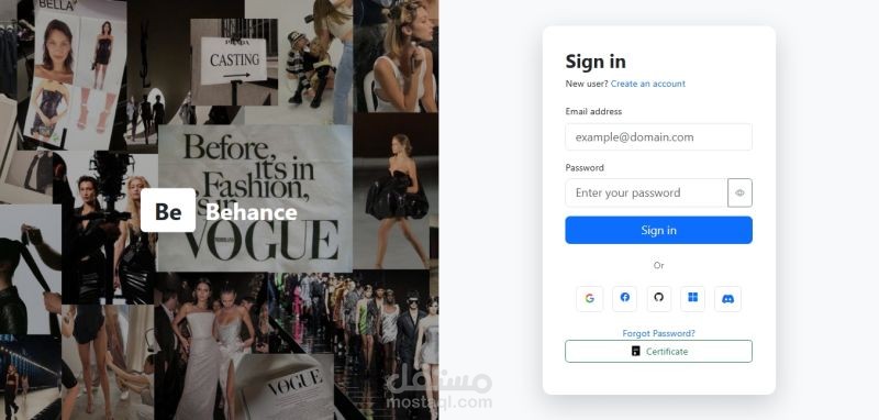 secure online clothing shop