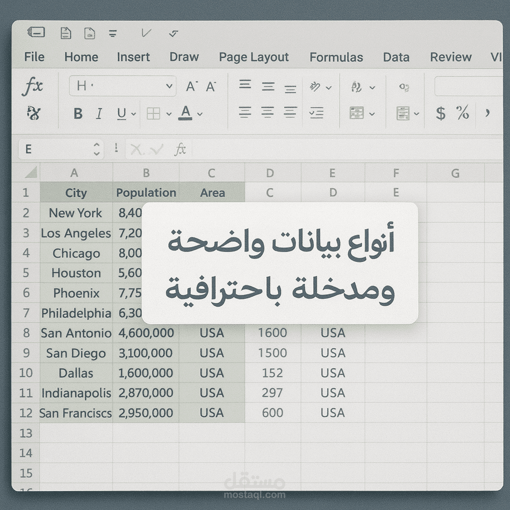 تنسيق بيانات وتحويلها الى ملف جاهز للاستخدام