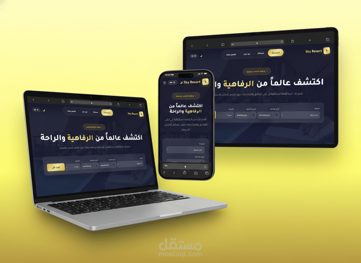 موقع حجز فنادق (Hotel Booking )