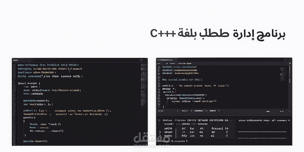 برنامج إدارة الطلاب بلغة C++