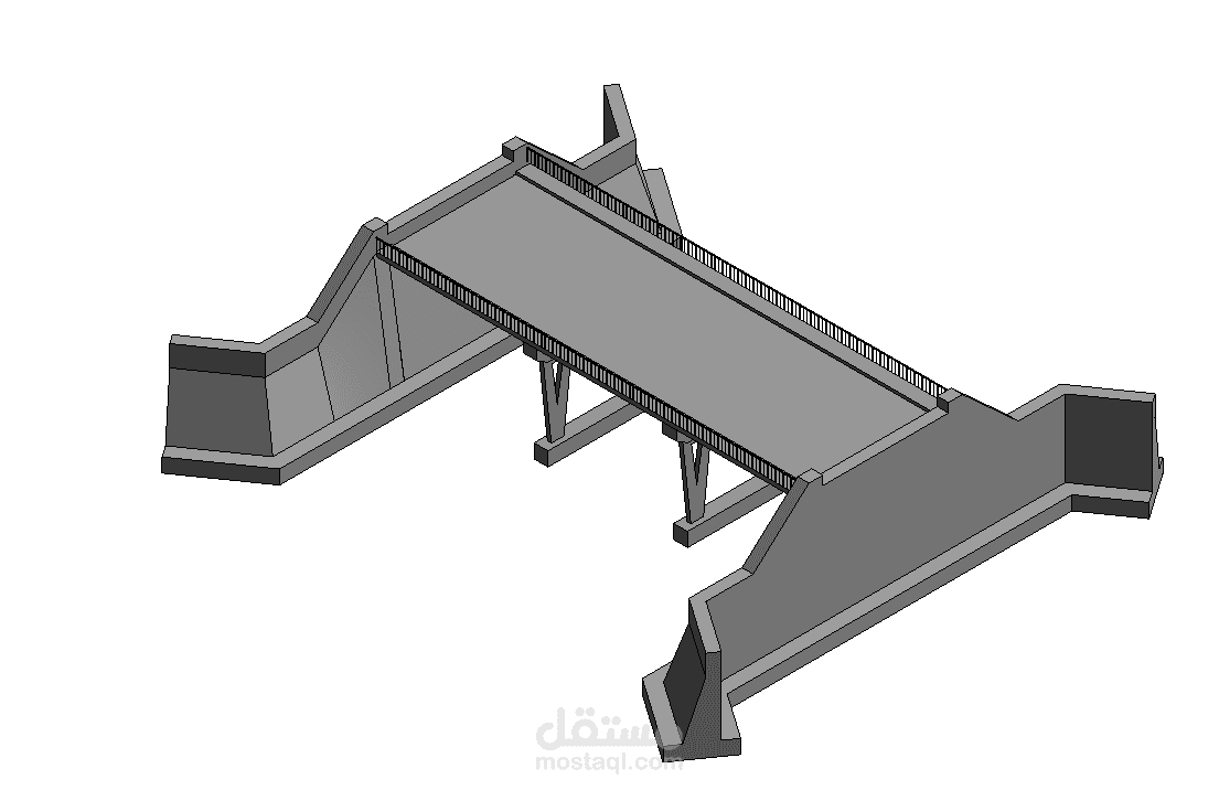 Rainforced concrete bridge modeling